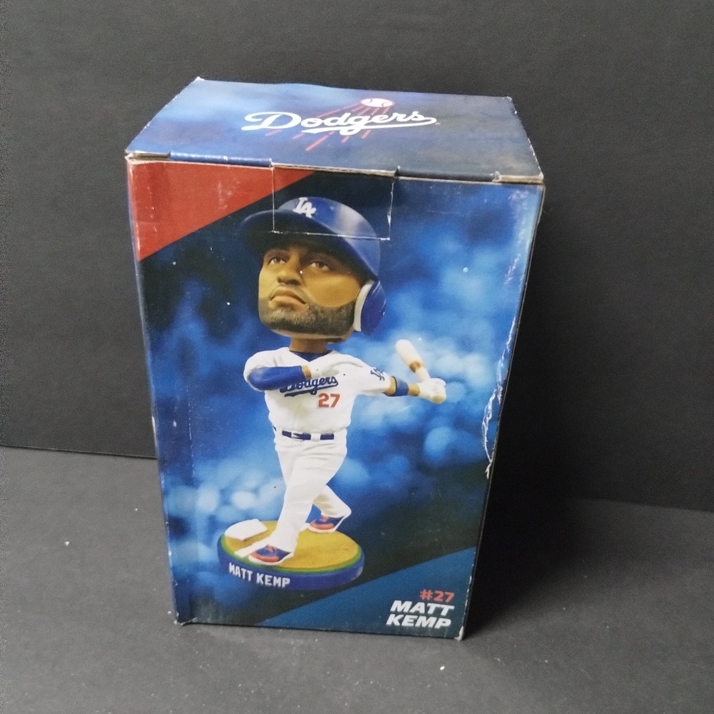Matt Kemp Los Angeles Dodgers Bobblehead A Whole New BLUE New In Box
